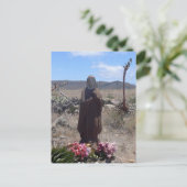 Onze dame van Guadalupe Roadside Shrine - briefkaa Briefkaart (Staand voorkant)