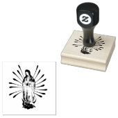Onze dame van Guadalupe Rubberstempel (Gestempeld)