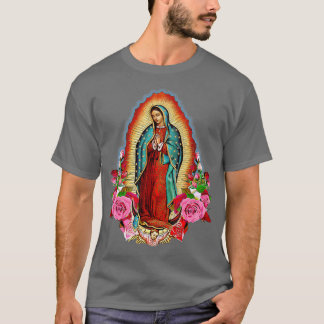 Onze dame van Guadalupe Saint Virgin Mary T-shirt