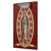 Onze dame van Guadalupe Santa Maria Virgin Klembord (Links)