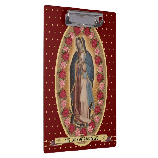 Onze dame van Guadalupe Santa Maria Virgin Klembord (Rechts)