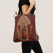Onze dame van Guadalupe Santa Maria Virgin Tote Bag (Dichtbij)