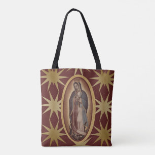 Onze dame van Guadalupe Santa Maria Virgin Tote Bag