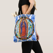 Onze dame van Guadalupe schoonheidsvrouwen Tote Bag (Dichtbij)