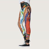 Onze dame van Guadalupe schoonheidsvrouwen XS tot Leggings (Links)
