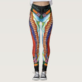 Onze dame van Guadalupe schoonheidsvrouwen XS tot Leggings (Voorkant)