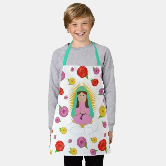Onze dame van Guadalupe Schort (Gedragen)