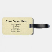 Onze dame van Guadalupe Senora Nuestra Bagagelabel (Achterkant horizontaal)