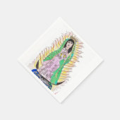 Onze dame van Guadalupe Servet (Hoek)