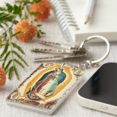 Onze dame van Guadalupe Sleutelhanger (Voorkant Rechts)