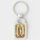 Onze dame van Guadalupe Sleutelhanger (Voorkant)