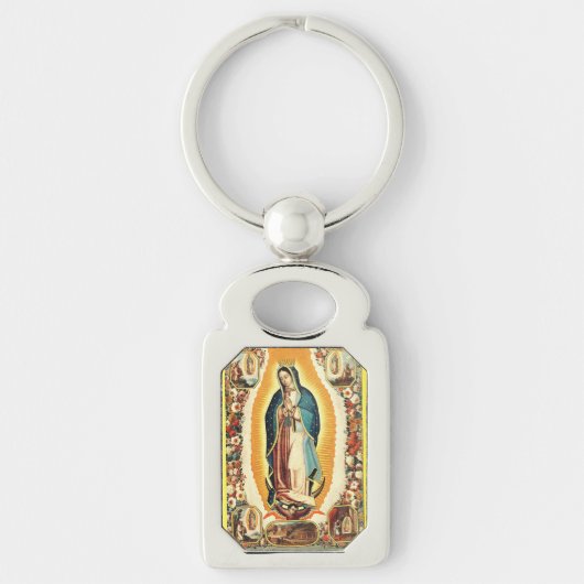 Onze dame van Guadalupe Sleutelhanger (Voorkant)