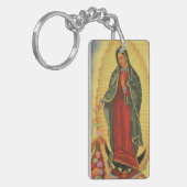 Onze dame van Guadalupe Sleutelhanger (Voorkant Links)