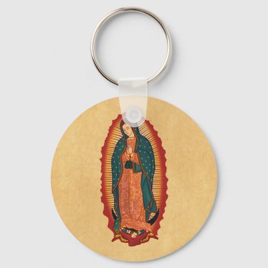 Onze dame van Guadalupe Sleutelhanger (Voorkant)