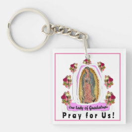 Onze dame van Guadalupe Sleutelhanger