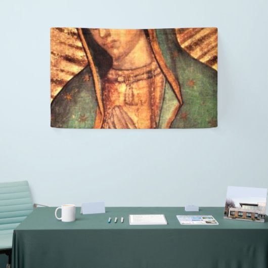 Onze dame van Guadalupe Spandoek (Beurs)