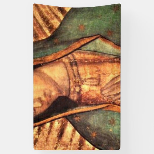 Onze dame van Guadalupe Spandoek (Verticaal)