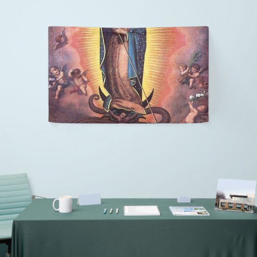Onze dame van Guadalupe Spandoek (Beurs)