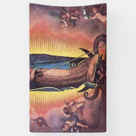 Onze dame van Guadalupe Spandoek (Verticaal)