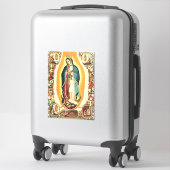 Onze dame van Guadalupe Sticker (Koffer)