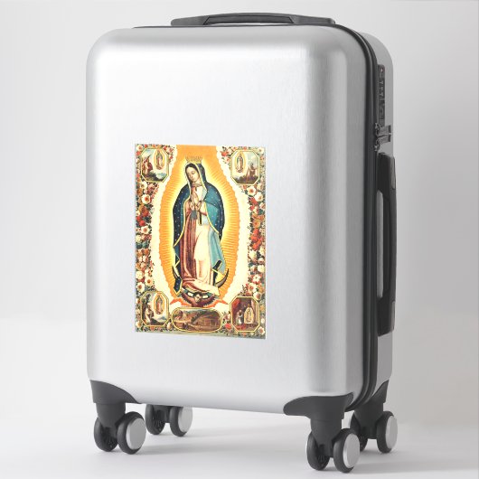 Onze dame van Guadalupe Sticker (Koffer)