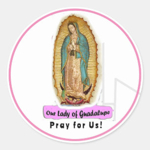 Onze dame van Guadalupe Sticker