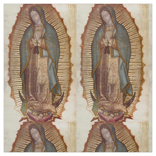 Onze dame van Guadalupe Stof (Swatch)