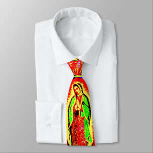 Onze Dame van guadalupe Stropdas