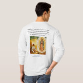 Onze dame van Guadalupe T-shirt (Achterkant volledig)