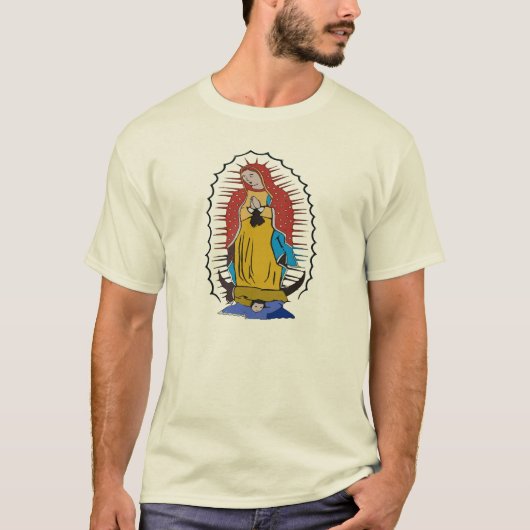 Onze dame van Guadalupe T-shirt (Voorkant)