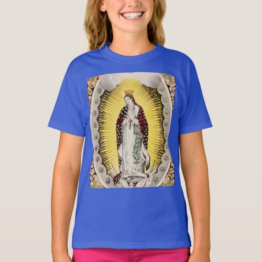 Onze dame van Guadalupe T-shirt (Voorkant)
