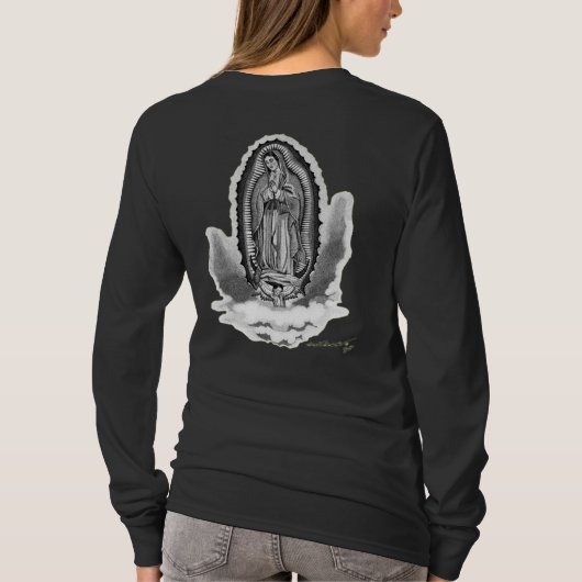 Onze dame van Guadalupe T-shirt (Achterkant)