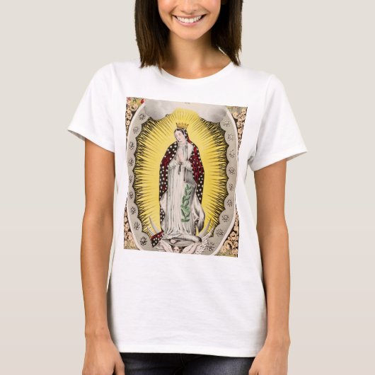 Onze dame van Guadalupe T-shirt (Voorkant)