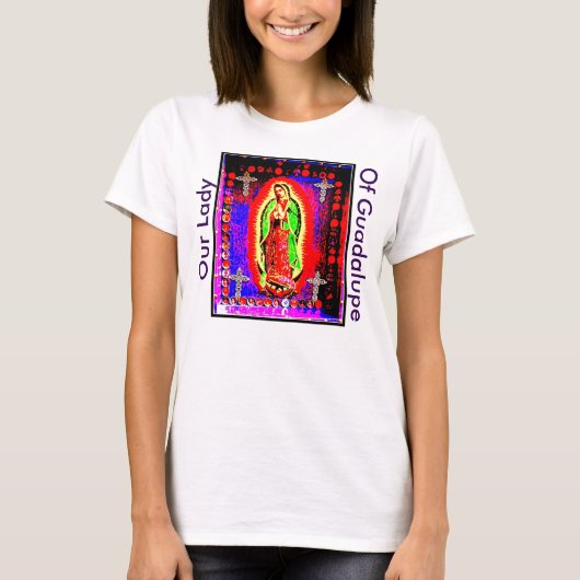 Onze dame van Guadalupe T-shirt (Voorkant)