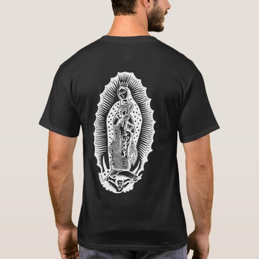 Onze dame van Guadalupe T-shirt (Achterkant)
