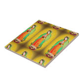 Onze dame van Guadalupe Tegeltje (Zijkant)