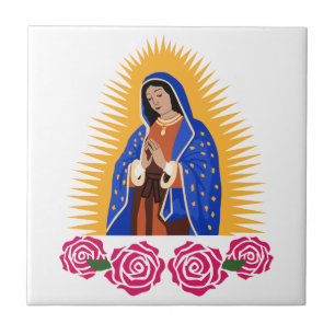 Onze dame van Guadalupe Tegeltje
