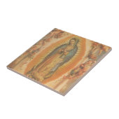 Onze dame van Guadalupe Tegeltje (Zijkant)