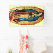 Onze dame van Guadalupe Tilma Virgin Mary Banner (Insitu)