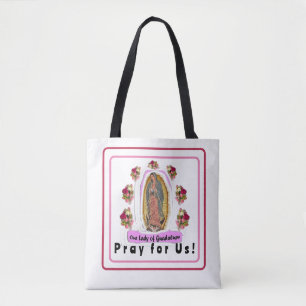 Onze dame van Guadalupe Tote Bag
