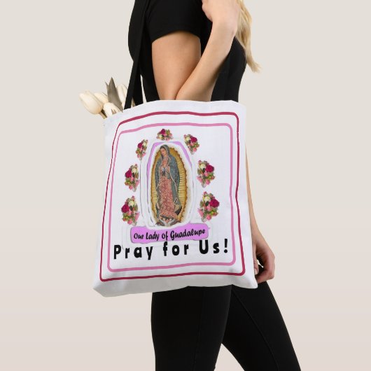 Onze dame van Guadalupe Tote Bag (Dichtbij)
