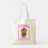 Onze dame van Guadalupe Tote Bag (Achterkant)
