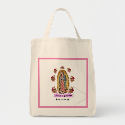 Onze dame van Guadalupe Tote Bag (Voorkant)