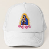 Onze dame van Guadalupe Trucker Pet (Voorkant)