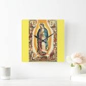 Onze dame van Guadalupe Vierkante Klok (Huis)