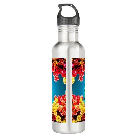 Onze dame van Guadalupe Waterfles (Achterkant)