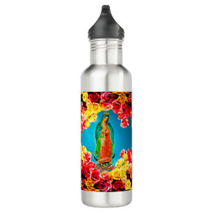Onze dame van Guadalupe Waterfles