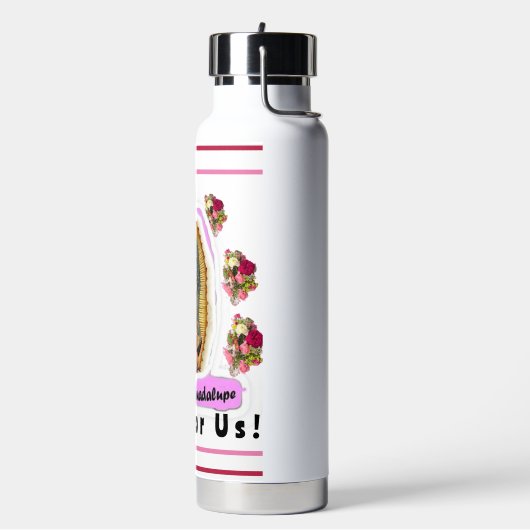 Onze dame van Guadalupe Waterfles (Links)