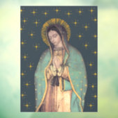 Onze dame van Guadalupe Window Cling Decal (Vel 3)