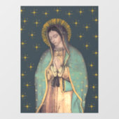Onze dame van Guadalupe Window Cling Decal (Vel)